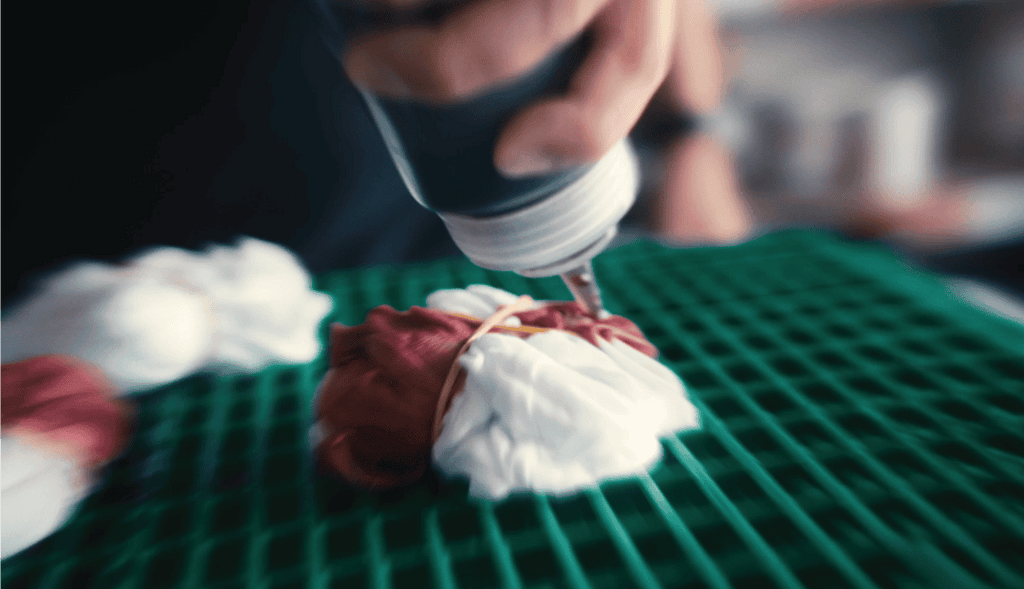 Matavfall som trykkfarge