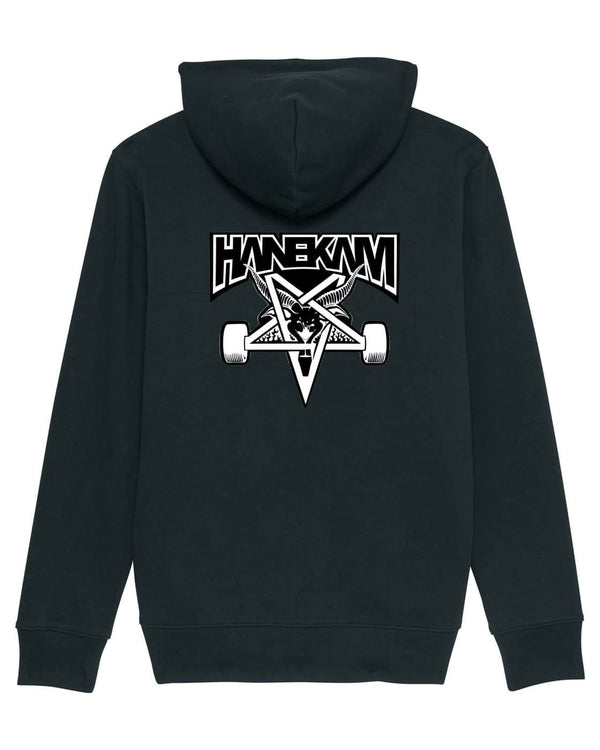 Hanekam - Hoodie - Sort - bak