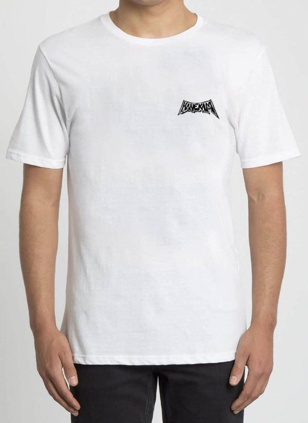 Hanekam - Oscar - hvit - t-skjorte