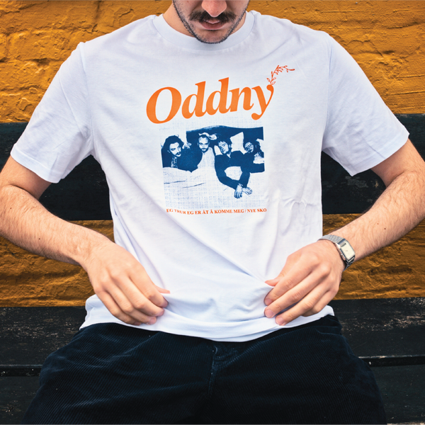 Oddny // T-skjorte // Hvit