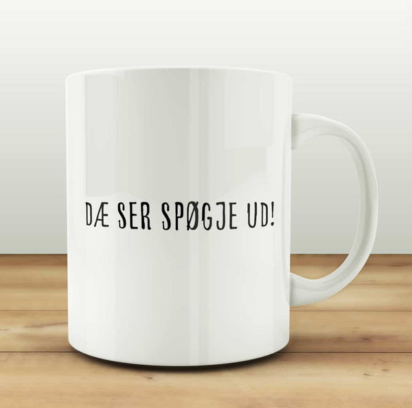 Rune Bjerga // Dæ ser spøgje ud // Kaffekrus