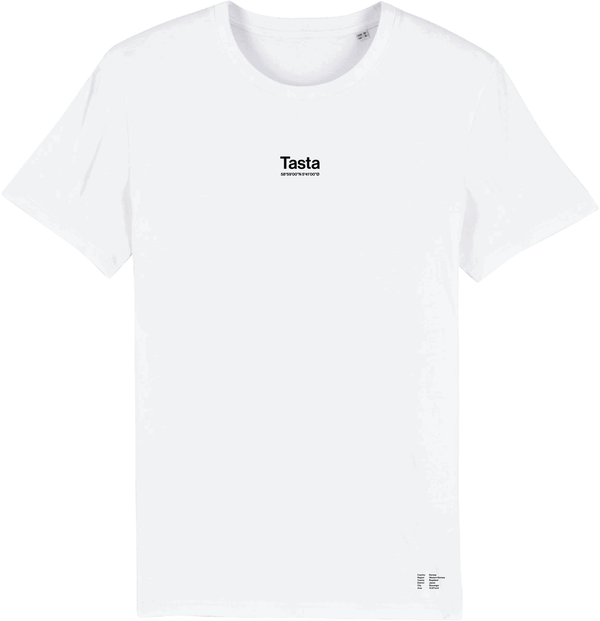 Tasta // T-skjorte // Hvit